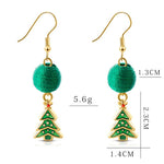 Christmas Santa Claus Earring Pendant
