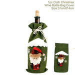 Santa Claus Christmas Flannel Carpet Merry Christmas Decoration