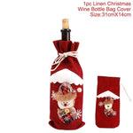 Santa Claus Christmas Flannel Carpet Merry Christmas Decoration