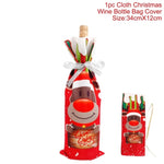 Santa Claus Christmas Flannel Carpet Merry Christmas Decoration