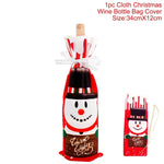 Santa Claus Christmas Flannel Carpet Merry Christmas Decoration