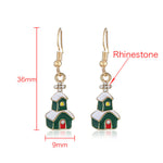 Christmas Santa Claus Earring Pendant