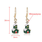 Christmas Santa Claus Earring Pendant