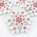 10PCs 5cm Wooden Christmas Tree Toys Articles