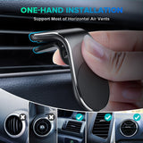 Metal Magnetic Car Phone Holder Mini Air Vent Clip Mount