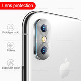 iPhone X Rear Camera Lens Ring Case Cover Protector