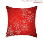45x45cm Cotton Linen Merry Christmas Cover