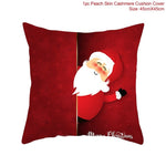 45x45cm Cotton Linen Merry Christmas Cover