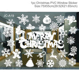2020 Happy New Year Wall Window Christmas Stickers