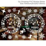 2020 Happy New Year Wall Window Christmas Stickers