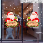 2020 Happy New Year Wall Window Christmas Stickers