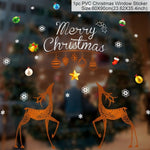 2020 Happy New Year Wall Window Christmas Stickers