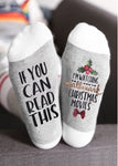 Christmas Ornaments New Year Socks