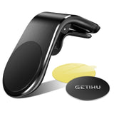 Metal Magnetic Car Phone Holder Mini Air Vent Clip Mount