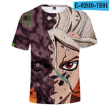 Dr.stone street fashion tops and T-shirt 3D Pinted