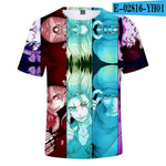 Dr.stone street fashion tops and T-shirt 3D Pinted
