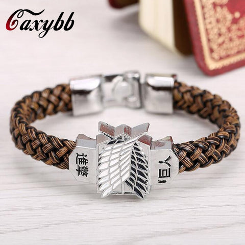 attack On Titan giant rope bracelet handmade