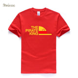 ONE PIECE LUFFY MULTI COLOR T SHIRT CASUAL O NECK