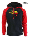 THE PIRATE KING Streetwear Hoodies For Men 2019 Autumn Winter Fleece
