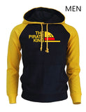 THE PIRATE KING Streetwear Hoodies For Men 2019 Autumn Winter Fleece