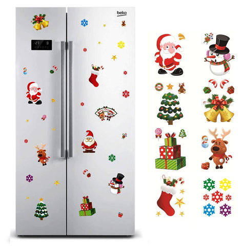 Christmas Window Sticker Santa Claus/Snowman/Elk