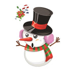 Christmas Window Sticker Santa Claus/Snowman/Elk