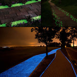 50Pcs Glow in the Dark Garden Pebbles Glow Stones Rocks for Walkways
