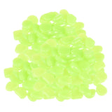 50Pcs Glow in the Dark Garden Pebbles Glow Stones Rocks for Walkways