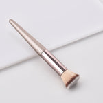 Champagne Makeup Brushes Set For Foundation Powder