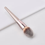 Champagne Makeup Brushes Set For Foundation Powder