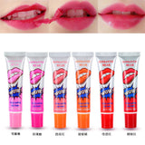 Romantic Bear 6 Colors Peel Off Lipstick Magic Matte Sexy Makeup