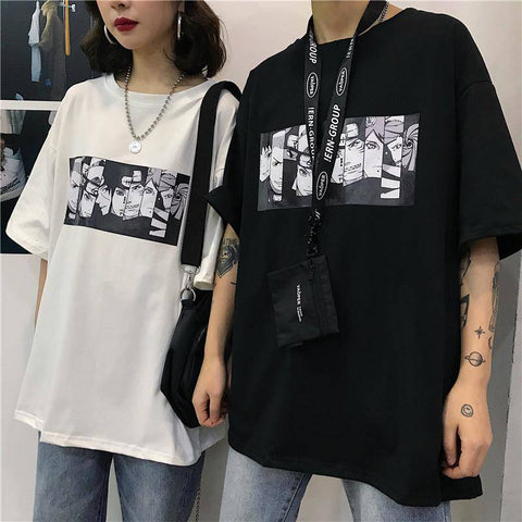 Naruto Tshirt Streetwear unisex Summer Fashion