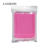 100pcs/lot Micro Make Up Brushes Eyelash Extension Eye