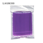 100pcs/lot Micro Make Up Brushes Eyelash Extension Eye