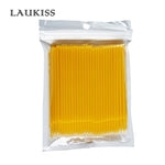 100pcs/lot Micro Make Up Brushes Eyelash Extension Eye