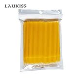 100pcs/lot Micro Make Up Brushes Eyelash Extension Eye