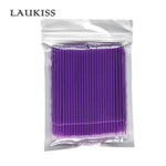100pcs/lot Micro Make Up Brushes Eyelash Extension Eye