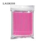 100pcs/lot Micro Make Up Brushes Eyelash Extension Eye