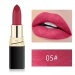 MISS ROSE Lipstick Matte Waterproof Make Up Long Lasting Lip Stick 42 Colors