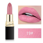 MISS ROSE Lipstick Matte Waterproof Make Up Long Lasting Lip Stick 42 Colors