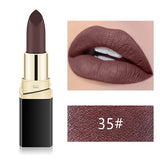 MISS ROSE Lipstick Matte Waterproof Make Up Long Lasting Lip Stick 42 Colors