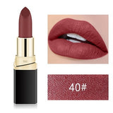 MISS ROSE Lipstick Matte Waterproof Make Up Long Lasting Lip Stick 42 Colors